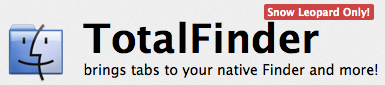 TotalFinder for Mac OS X: Tabs and Folders Always on Top